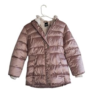 ZeroXposur Metallic Pink Puffer Jacket